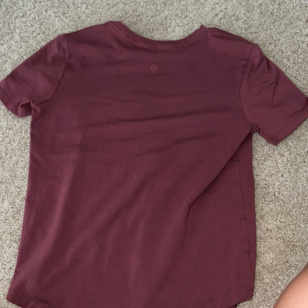lulu lemon cloth t shirt